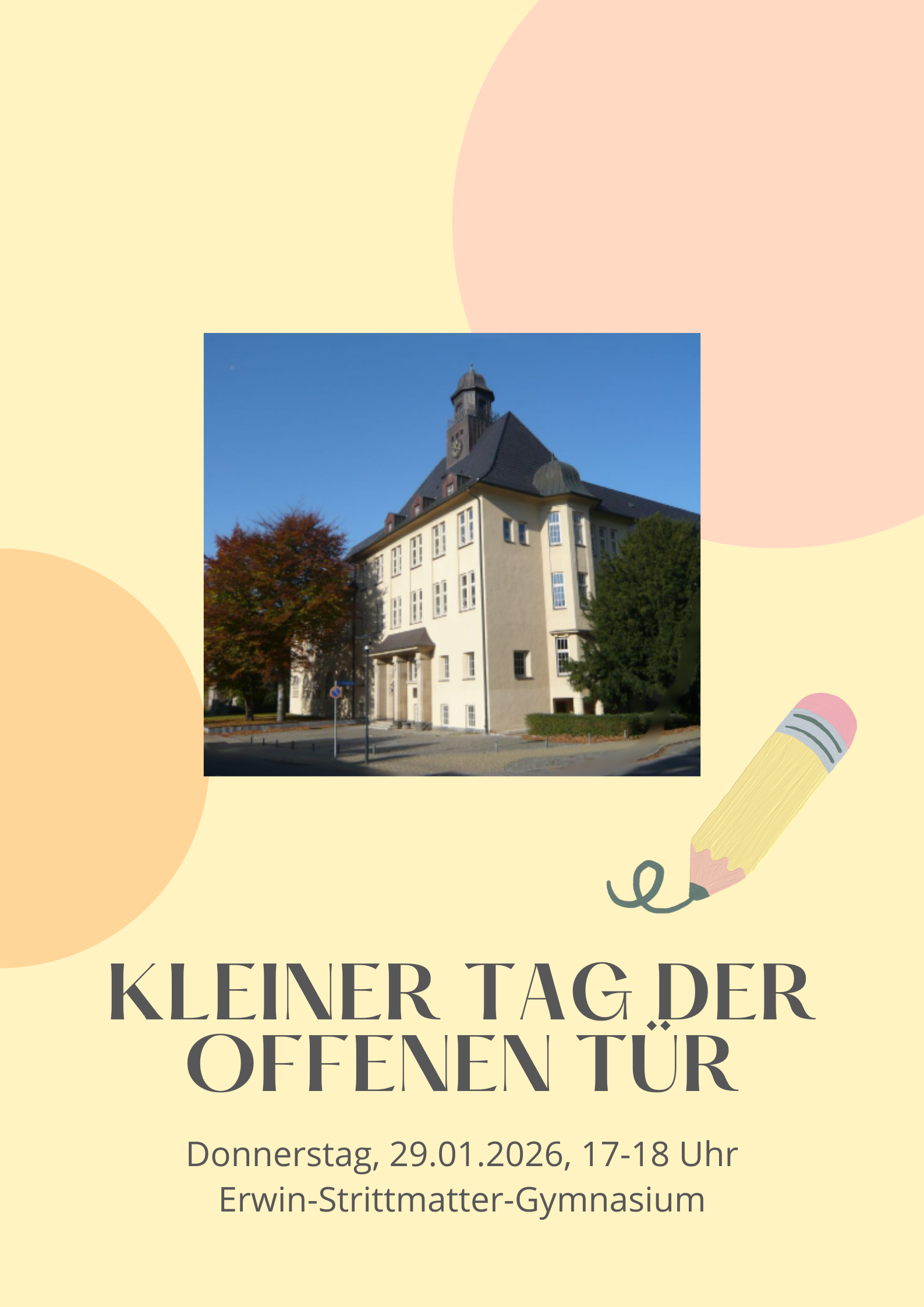 kleiner Tag der offenen Tür ESG kleiner Tag der offenen Tür ESG