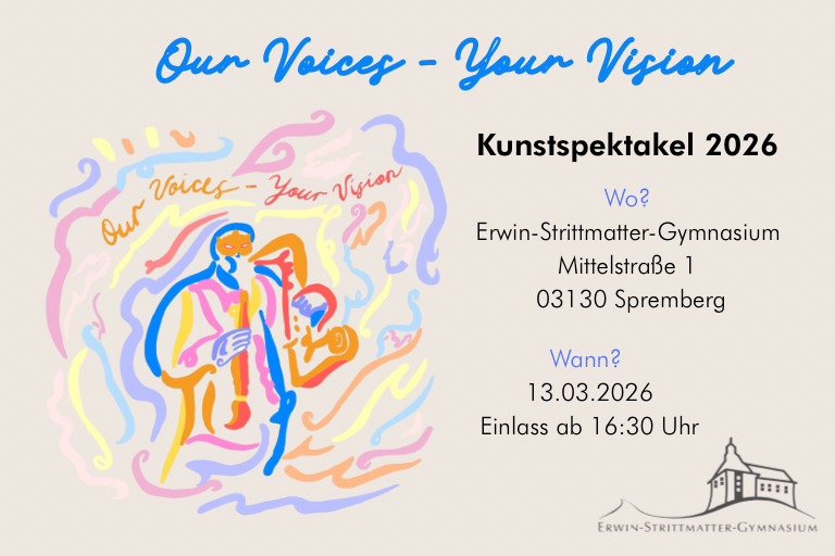 Our Voices – Your Vision Kunstspektakel am ESG VideoWall