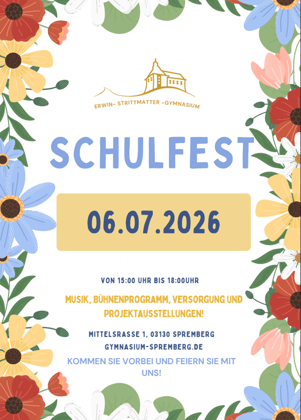 Schulfest 2026